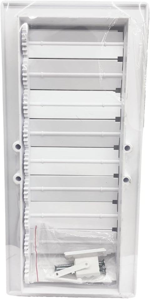 Byson Ceiling Registers, Plastic with Screen - White 4" x 10"
