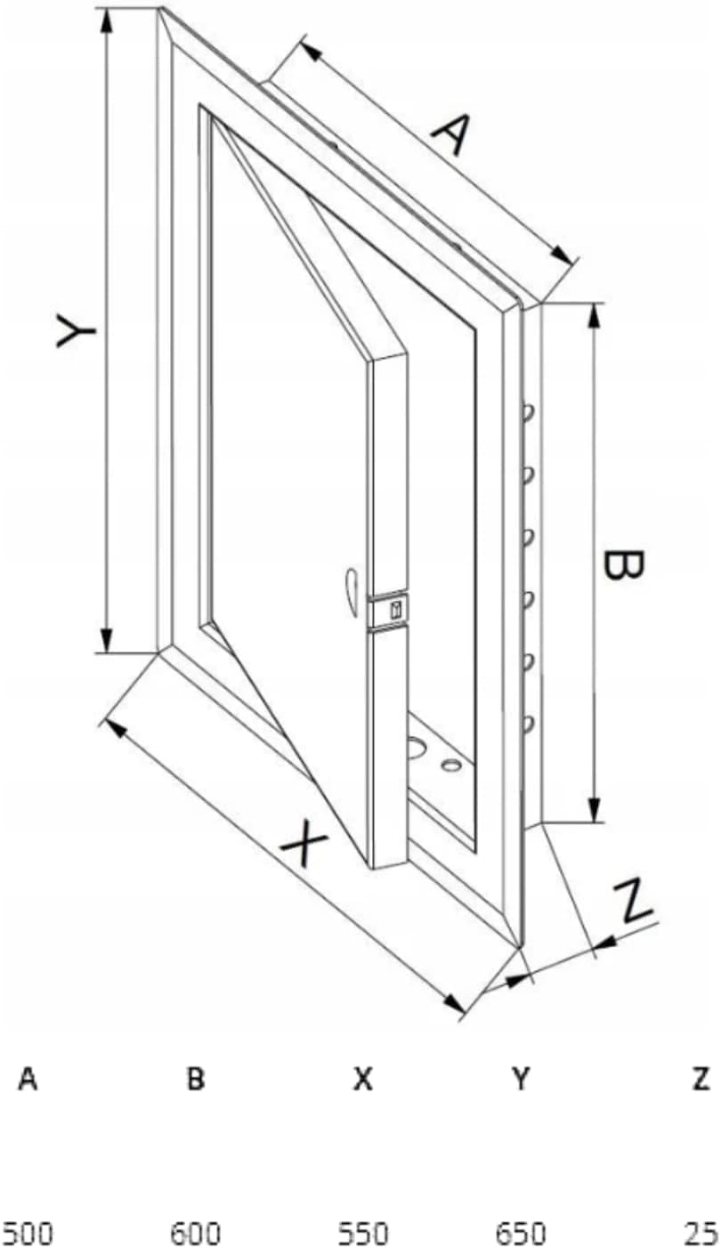 Byson Metal Access Panels - With Lock & Key