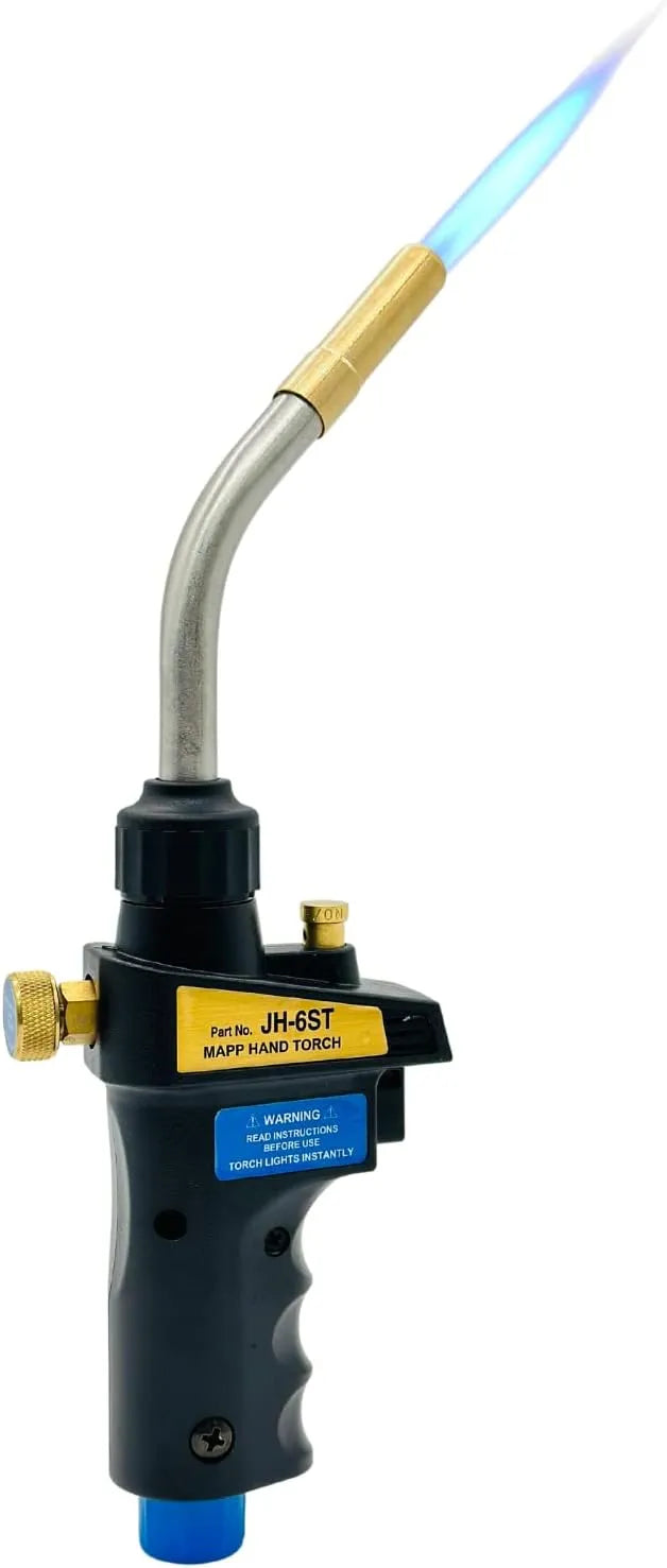 Byson Self Igniting Industrial Grade Hand Torch JH-6ST - Propane Byson product_type art-noise.myshopify.com byson-self-igniting-industrial-grade-hand-torch-jh-6st-propane Byson Self Igniting Industrial Grade Hand Torch JH-6ST - Propane Byson  art-noise.myshopify.com byson-self-igniting-industrial-grade-hand-torch-jh-6st-propane