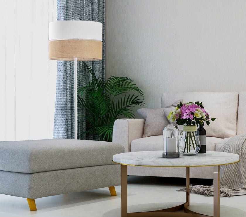 LINOBIANCO Natural Floor Lamp