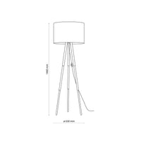TOKYO White Floor Lamp
