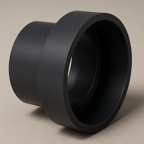 LESSO ABS Reducing Coupling – Hub x Hub DWV Fitting (Multiple Sizes)