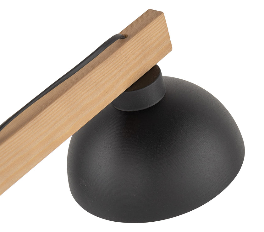 OSLO Black Scandinavian Night Lamp