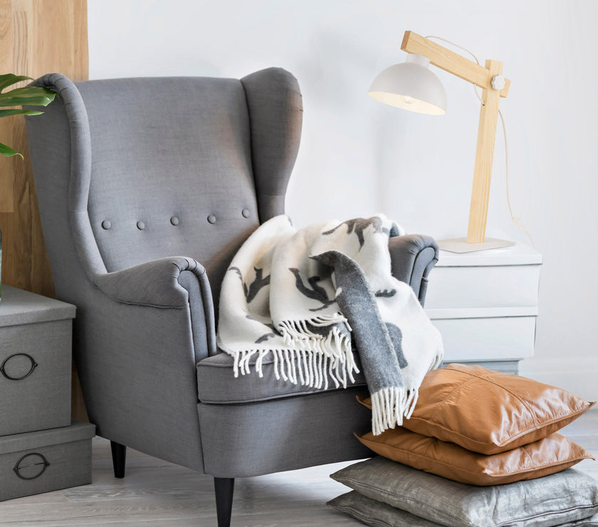 OSLO White  Scandinavian Night Lamp
