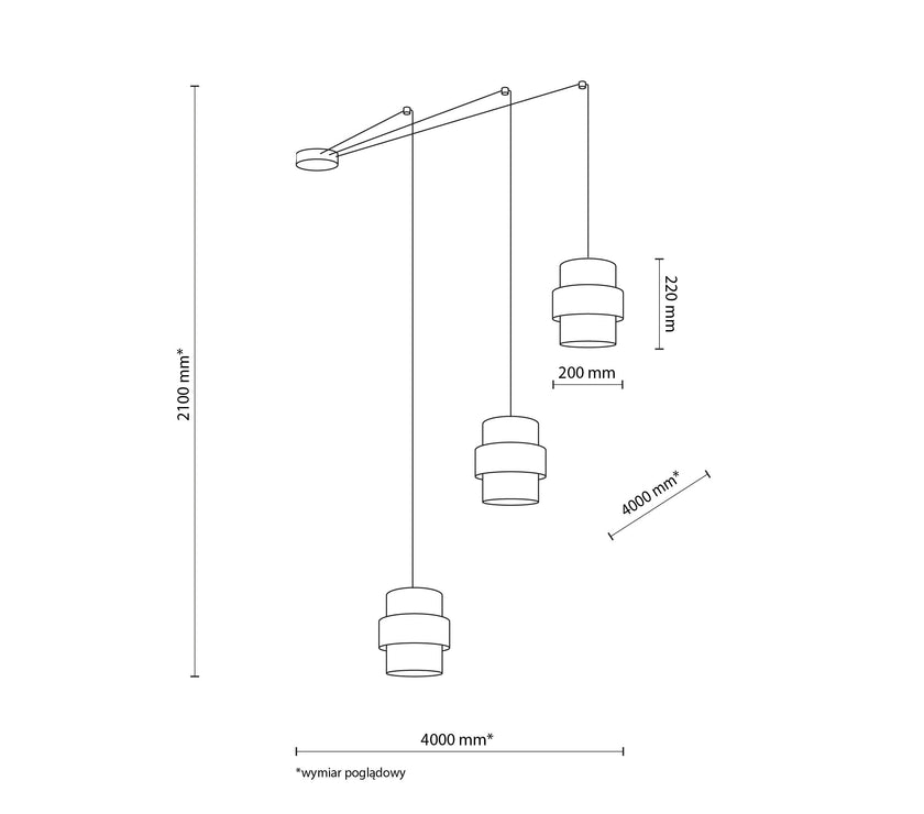 CALISTO JUTE Natural Suspension Lamp 3