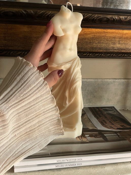 Venus de Milo Eloise and Oliver Decorative Candle art-noise.myshopify.com venus-de-milo