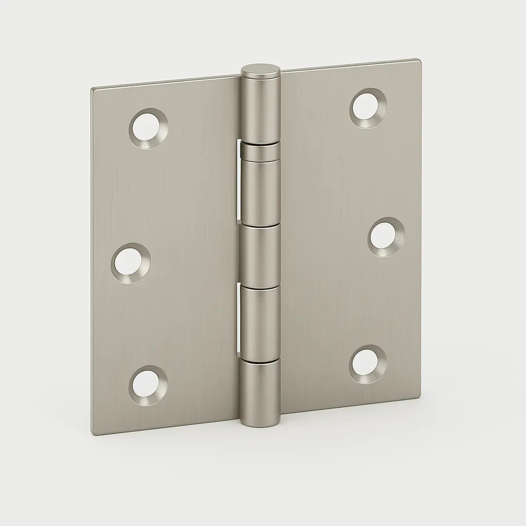  3″ Metal Door Hinge – Brushed Nickel & Matte Black Square & 5/8 Radius Good Day Building Supply Inc. Hinge art-noise.myshopify.com 3-metal-door-hinge-brushed-nickel-matte-black-square-5-8-radius
