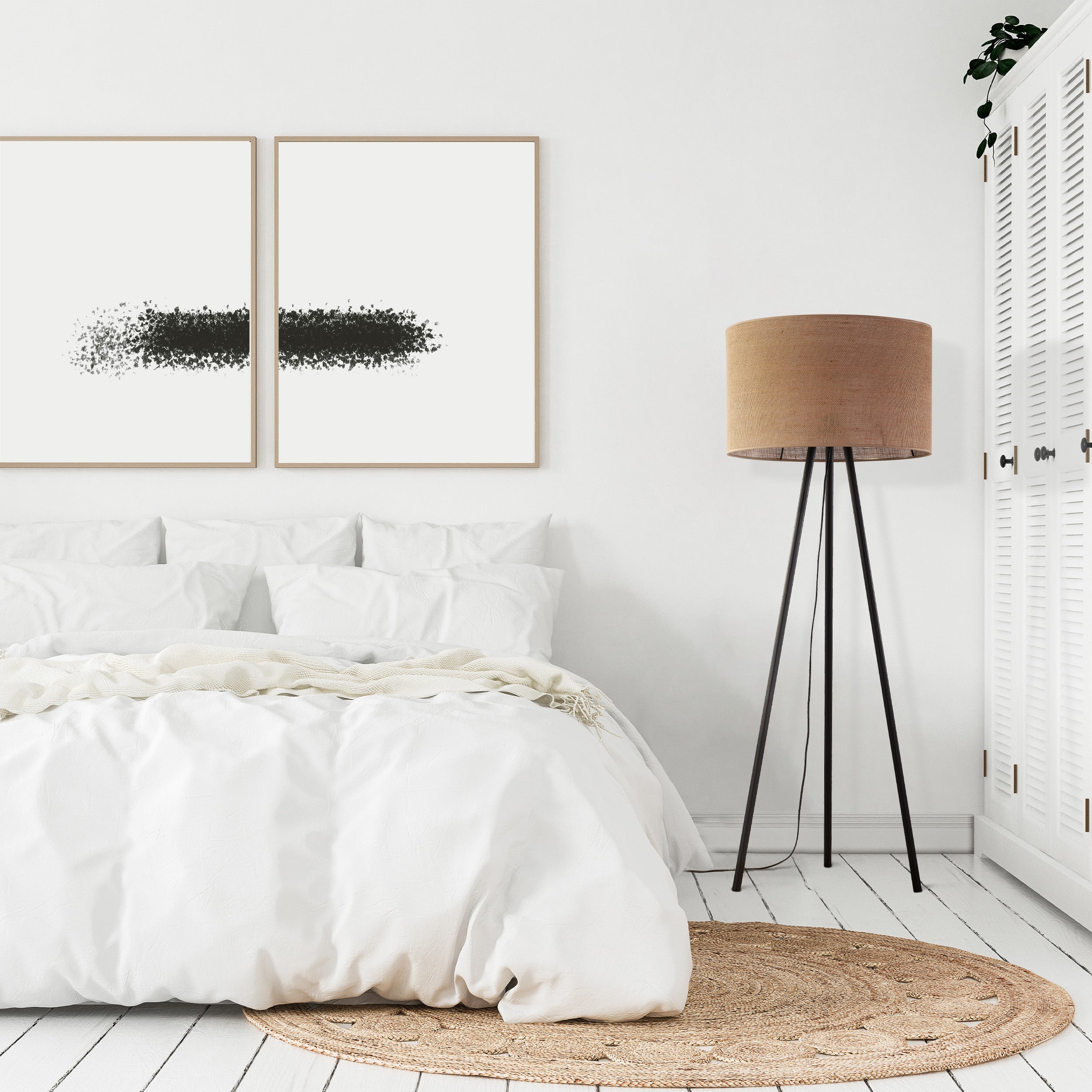 JUTE Natural Floor Lamp