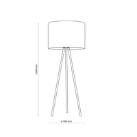 JUTE Natural Floor Lamp