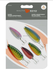 South Bend Prism Spoon Assortment 5/pk