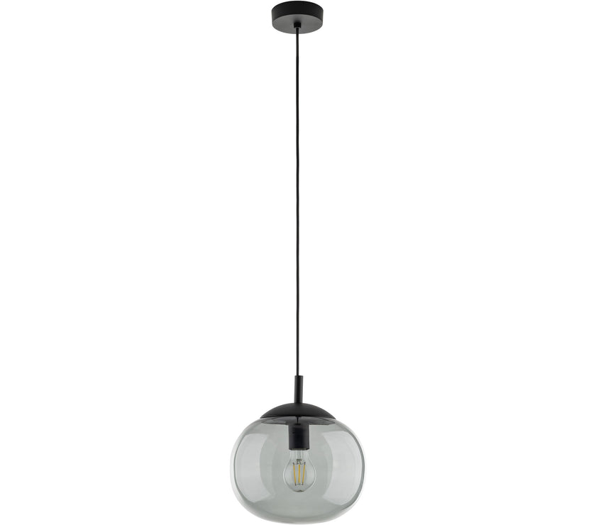 VIBE Graphite Glass Scandinavian Pendant Light
