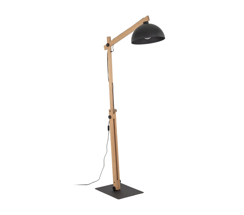 OSLO Black Scandinavian Floor Lamp