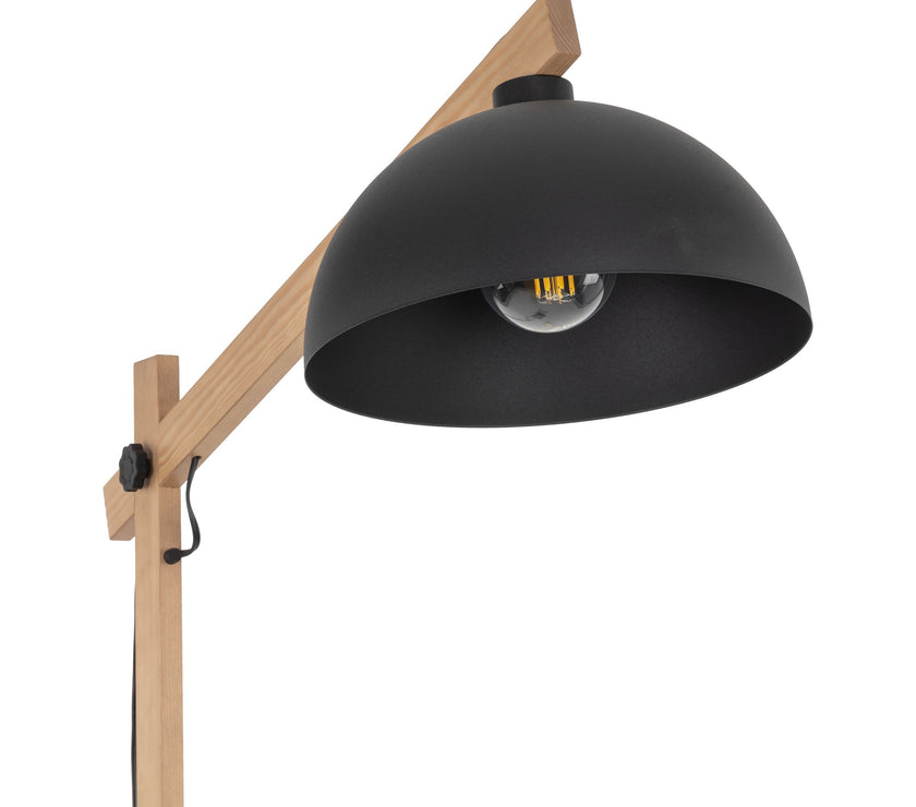 OSLO Black Scandinavian Floor Lamp