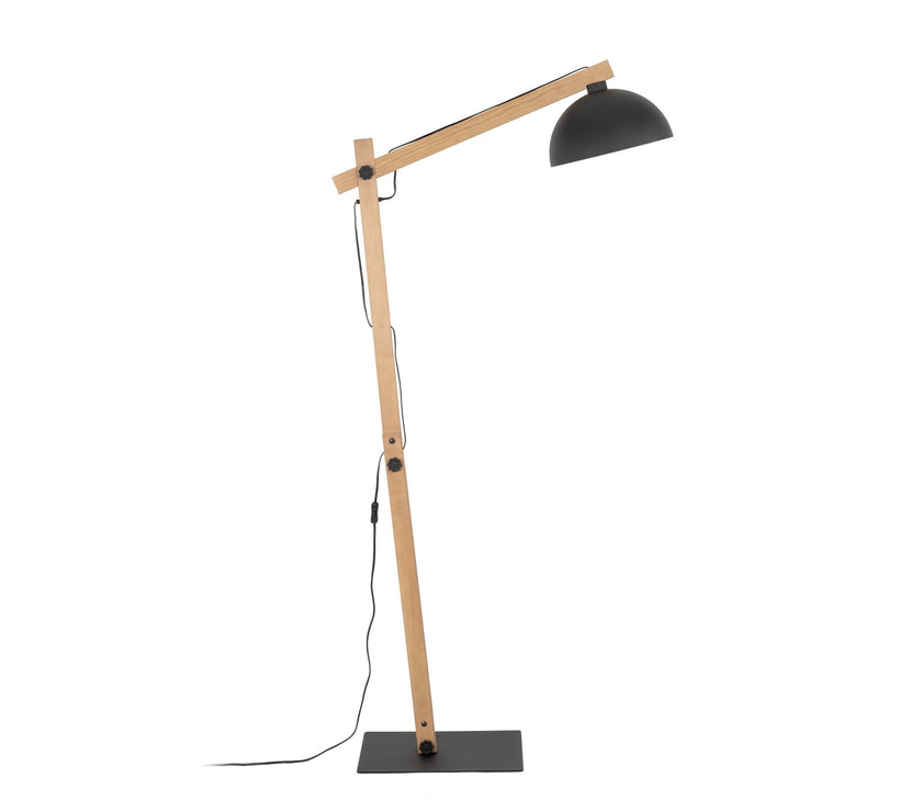 OSLO Black Scandinavian Floor Lamp