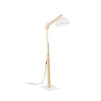 OSLO White Scandinavian Floor Lamp