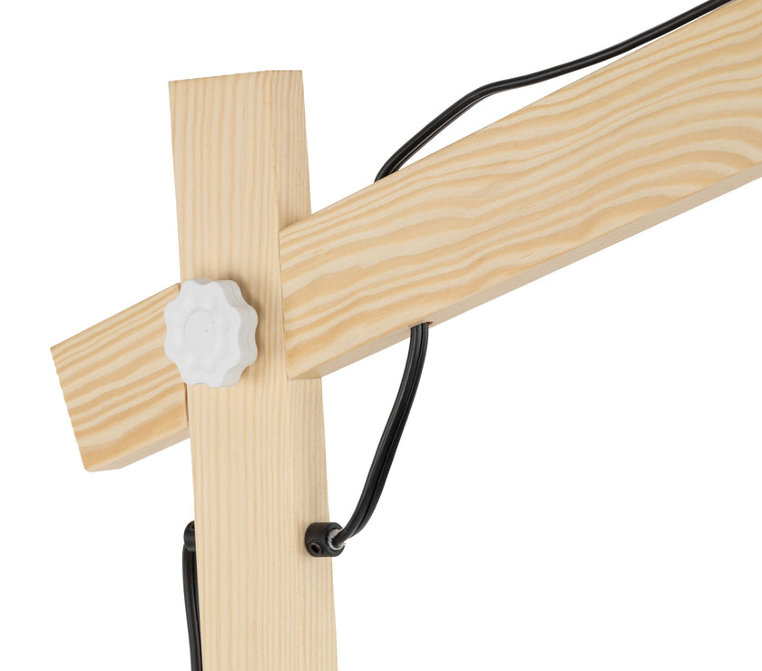 OSLO White Scandinavian Floor Lamp