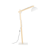 OSLO White Scandinavian Floor Lamp