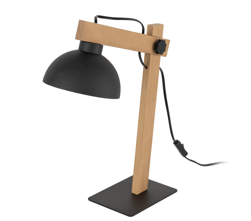 OSLO Black Scandinavian Night Lamp