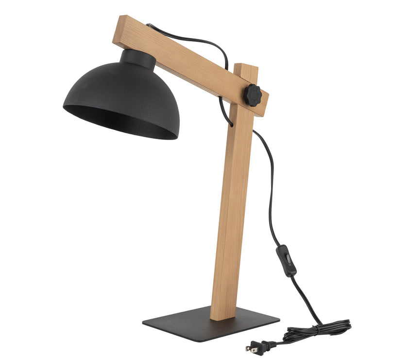OSLO Black Scandinavian Night Lamp