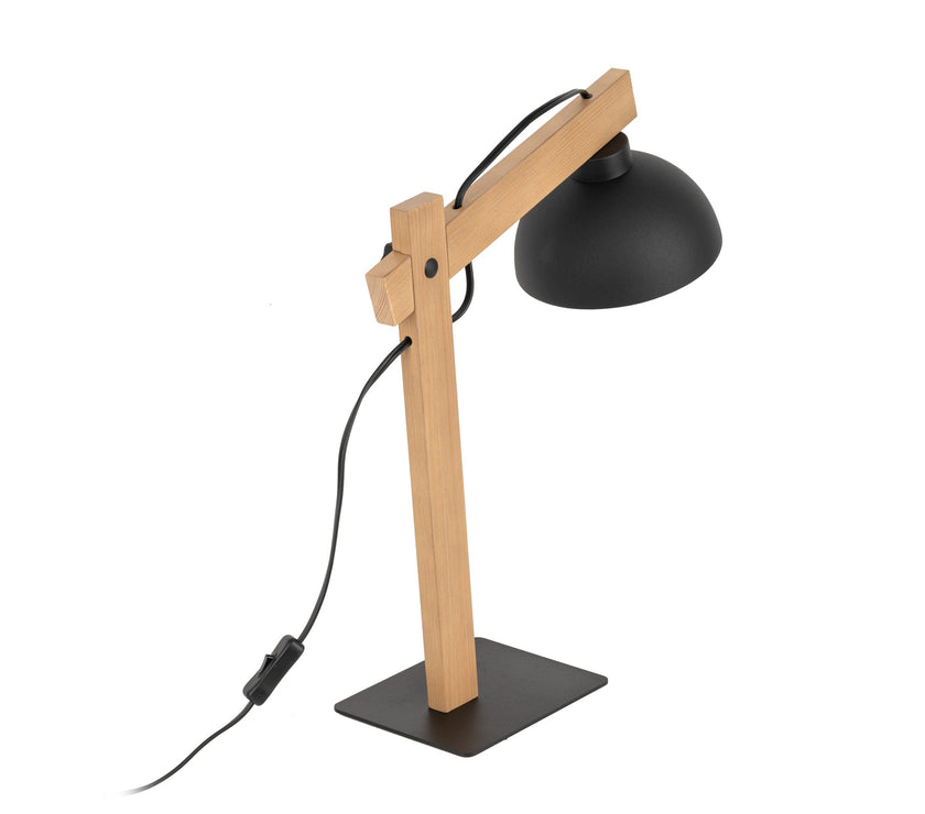 OSLO Black Scandinavian Night Lamp