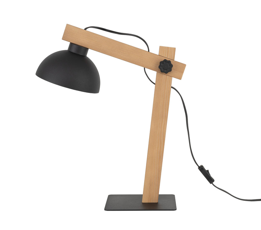 OSLO Black Scandinavian Night Lamp