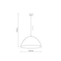 FARO Ochre Mid-Century Modern Pendant Light L