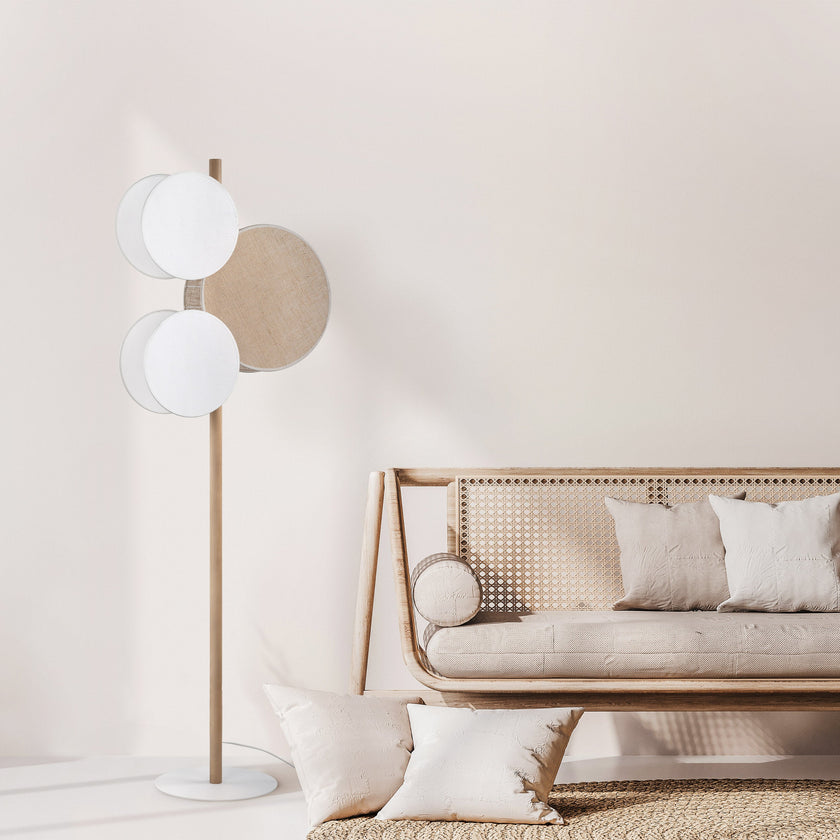 PULSE Natural Floor Lamp