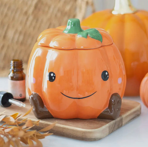 Cute Pumpkin Wax Melter Eloise and Oliver Wax Melter art-noise.myshopify.com cute-pumpkin-wax-melter