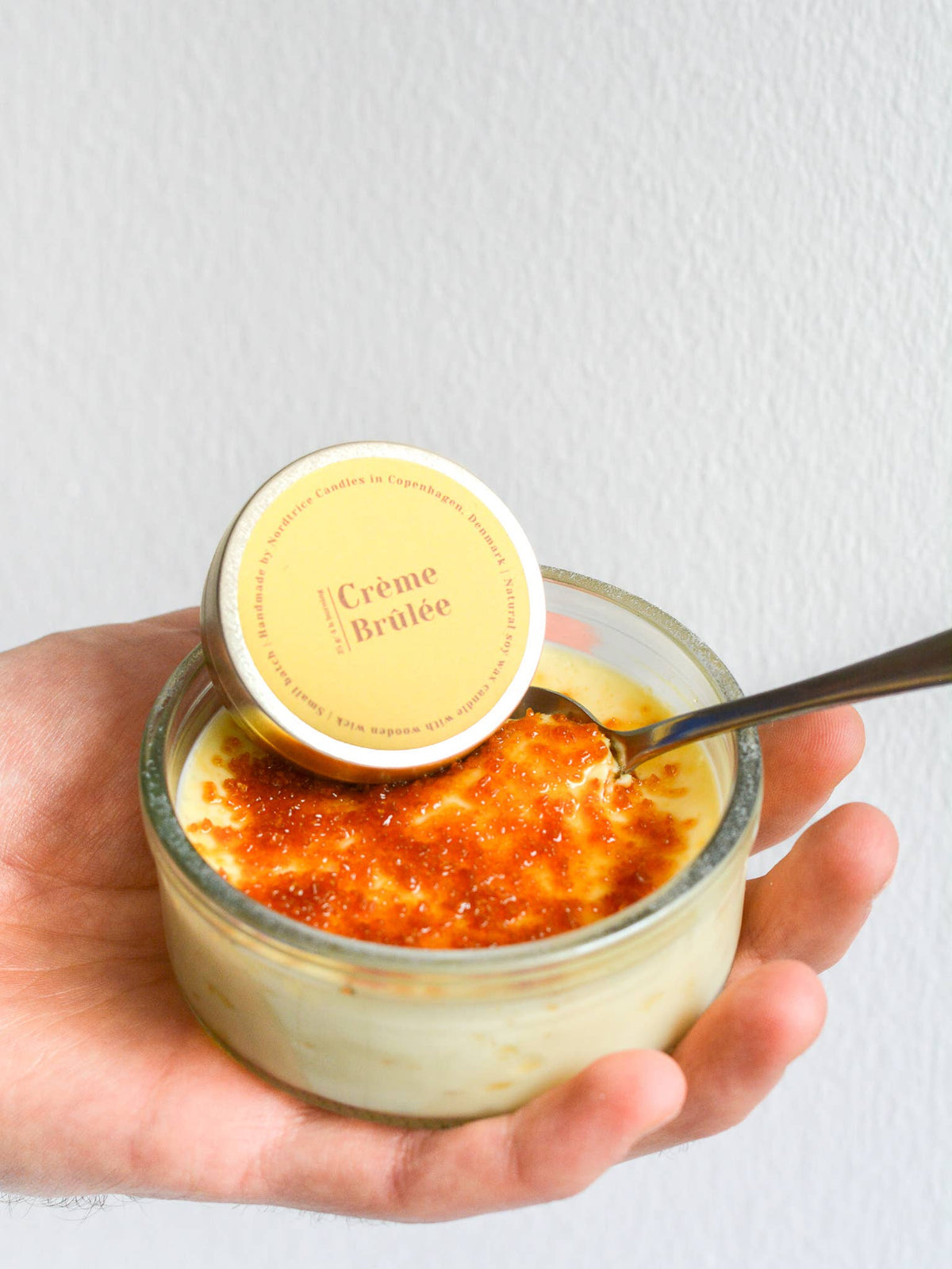 Mini Scented Soy Candle -  Crème Brûlée