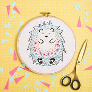 Hedgehog Embroidery Kit | Beginner Craft Kit for Adults