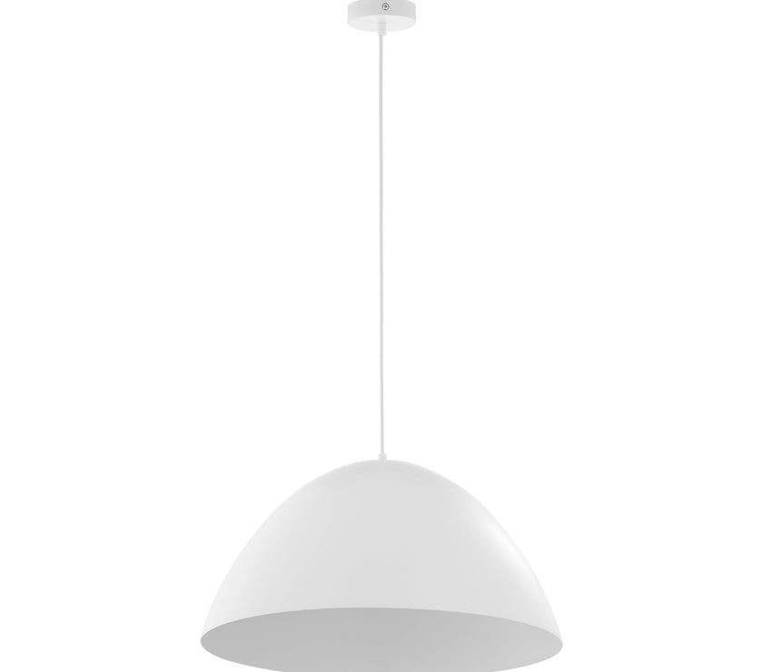 FARO White Mid-Century Modern Pendant Light L
