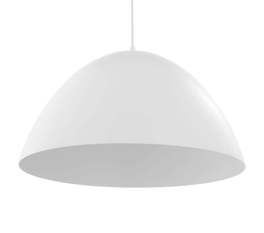 FARO White Mid-Century Modern Pendant Light L