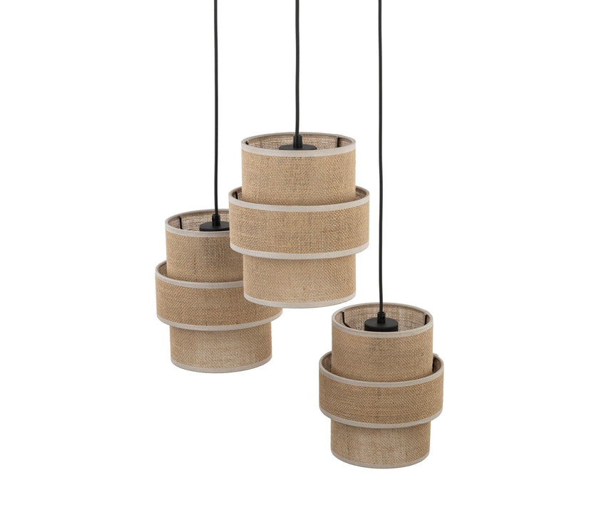CALISTO JUTE Natural Pendant Lamp 3