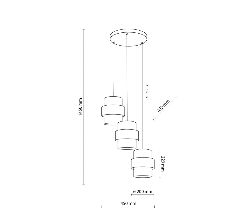 CALISTO JUTE Natural Pendant Lamp 3