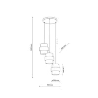 CALISTO JUTE Natural Pendant Lamp 3