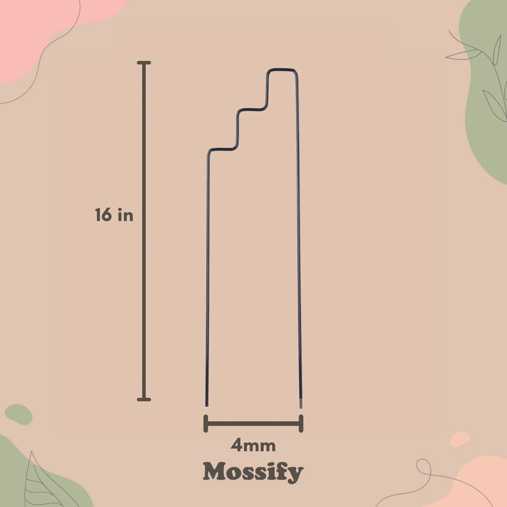 "Plant Stairs" Metal Trellis Mossify Accessories art-noise.myshopify.com plant-stairs-metal-trellis "Plant Stairs" Metal Trellis Mossify Accessories art-noise.myshopify.com plant-stairs-metal-trellis