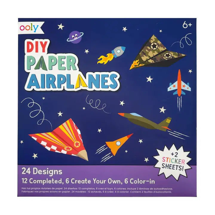 OOLY - D.I.Y. Paper Air Planes Activity Kit