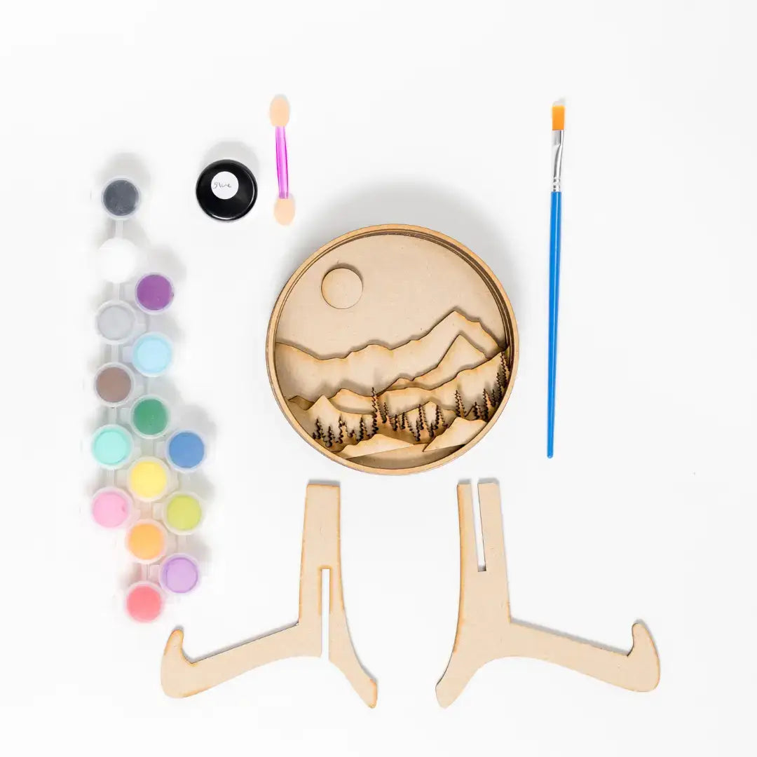 Silent Night Shadow Box Kit
