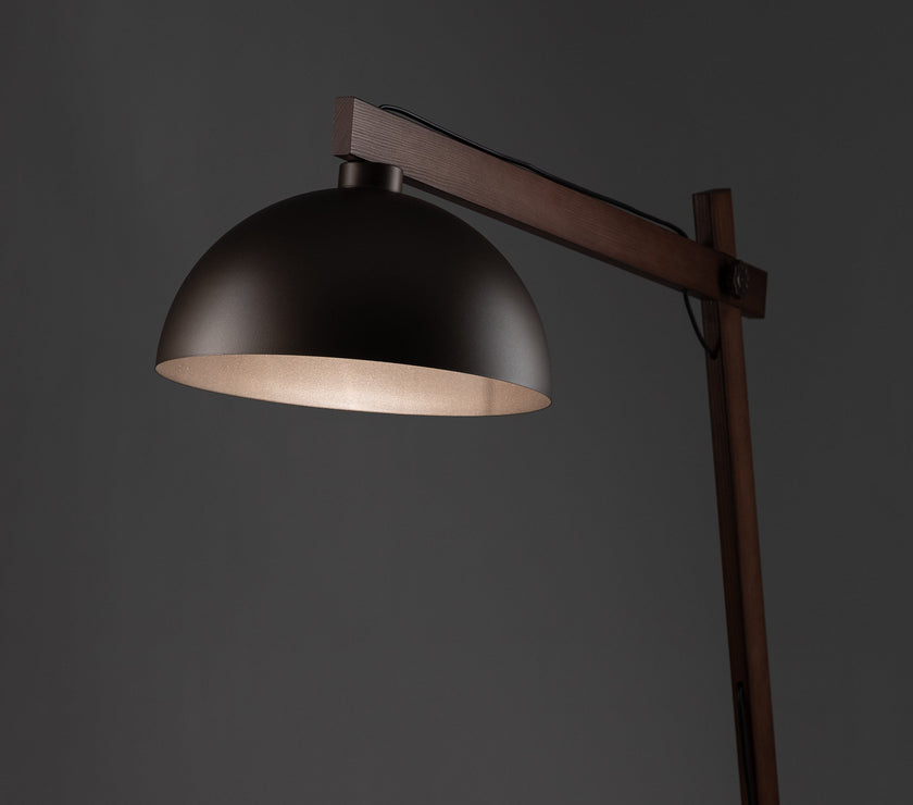 OSLO Brown Scandinavian Floor Lamp