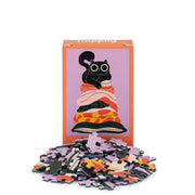 Pillow Cat - 99 Piece Mini Jigsaw Puzzle