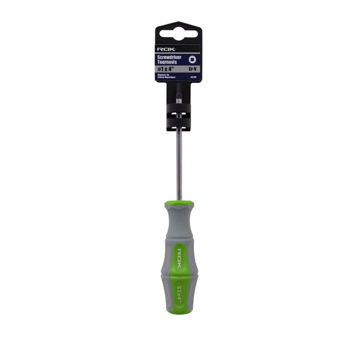 ROK - SCREWDRIVER SQUARE #1 X 4"