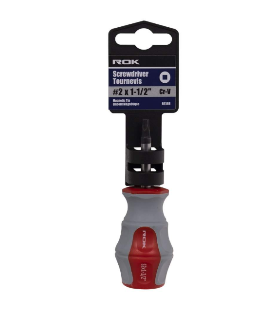 ROK - SCREWDRIVER SQUARE #2 X 1-1/2"