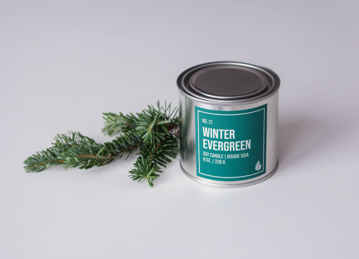 Winter Evergreen | 8oz Soy Candle
