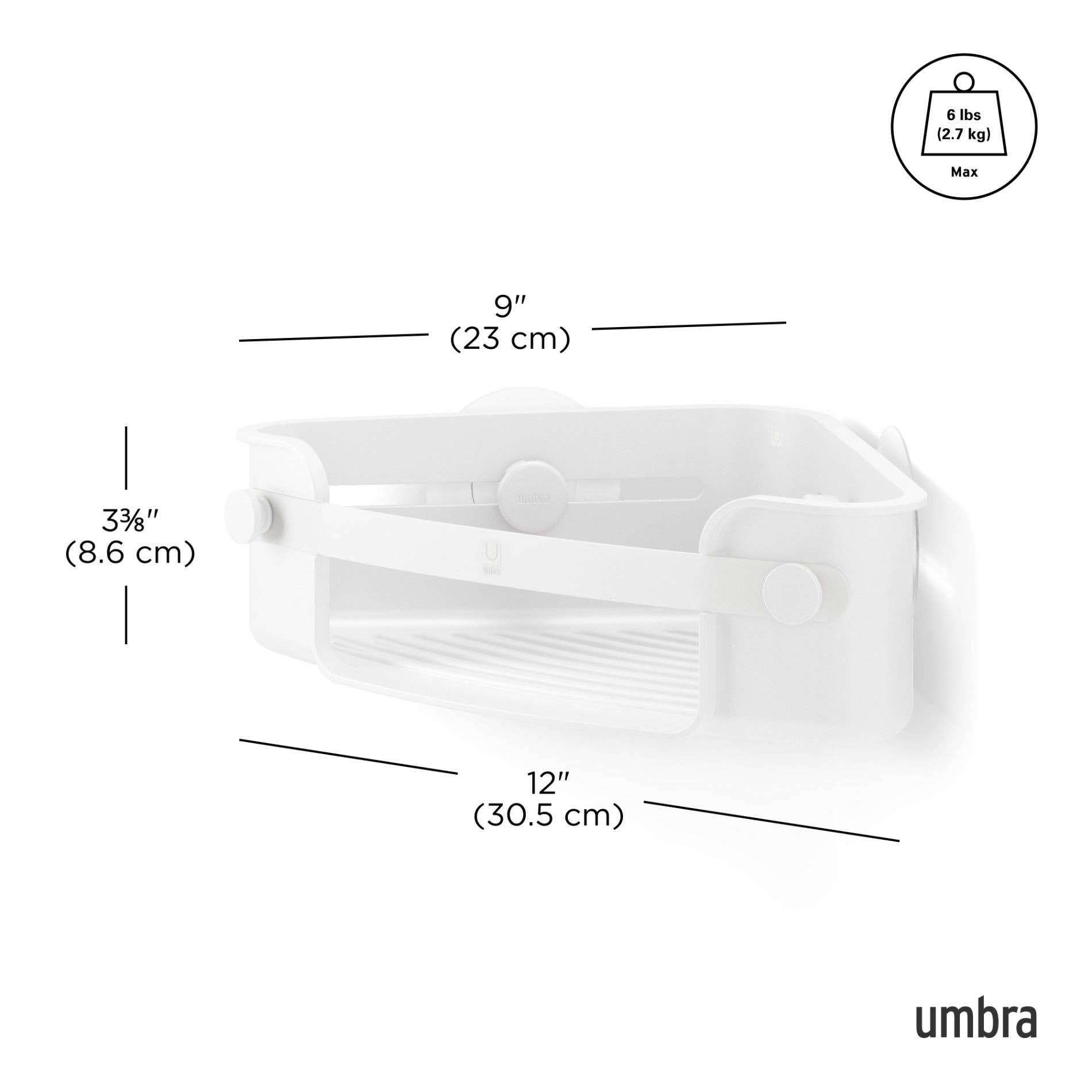 Flex Adhesive Corner Bin
