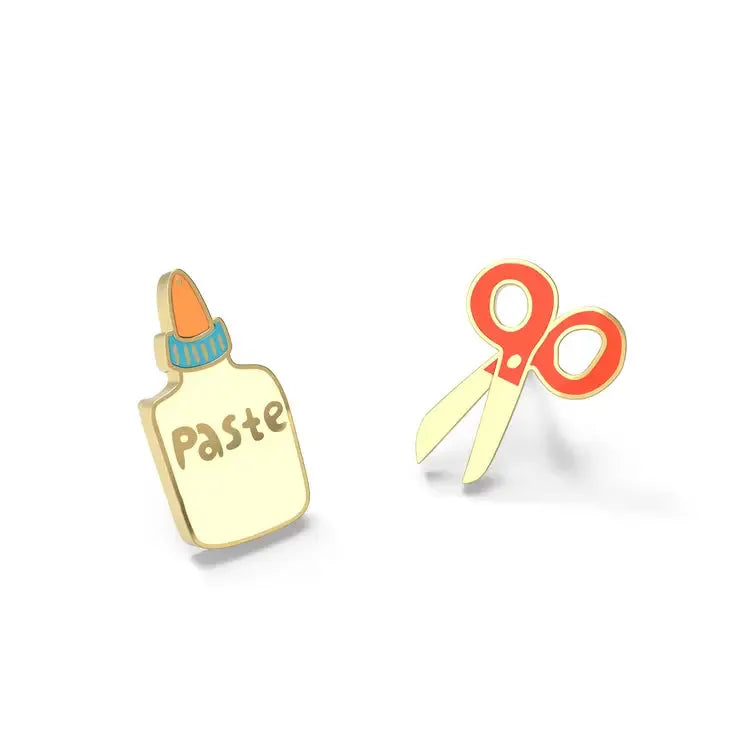 Yellow Owl Workshop - Paste and Scissors Earrings - Art Noise Yellow Owl Workshop - Paste and Scissors Earrings Yellow Owl Workshop Earrings art-noise.myshopify.com yellow-owl-workshop-paste-and-scissors-earrings