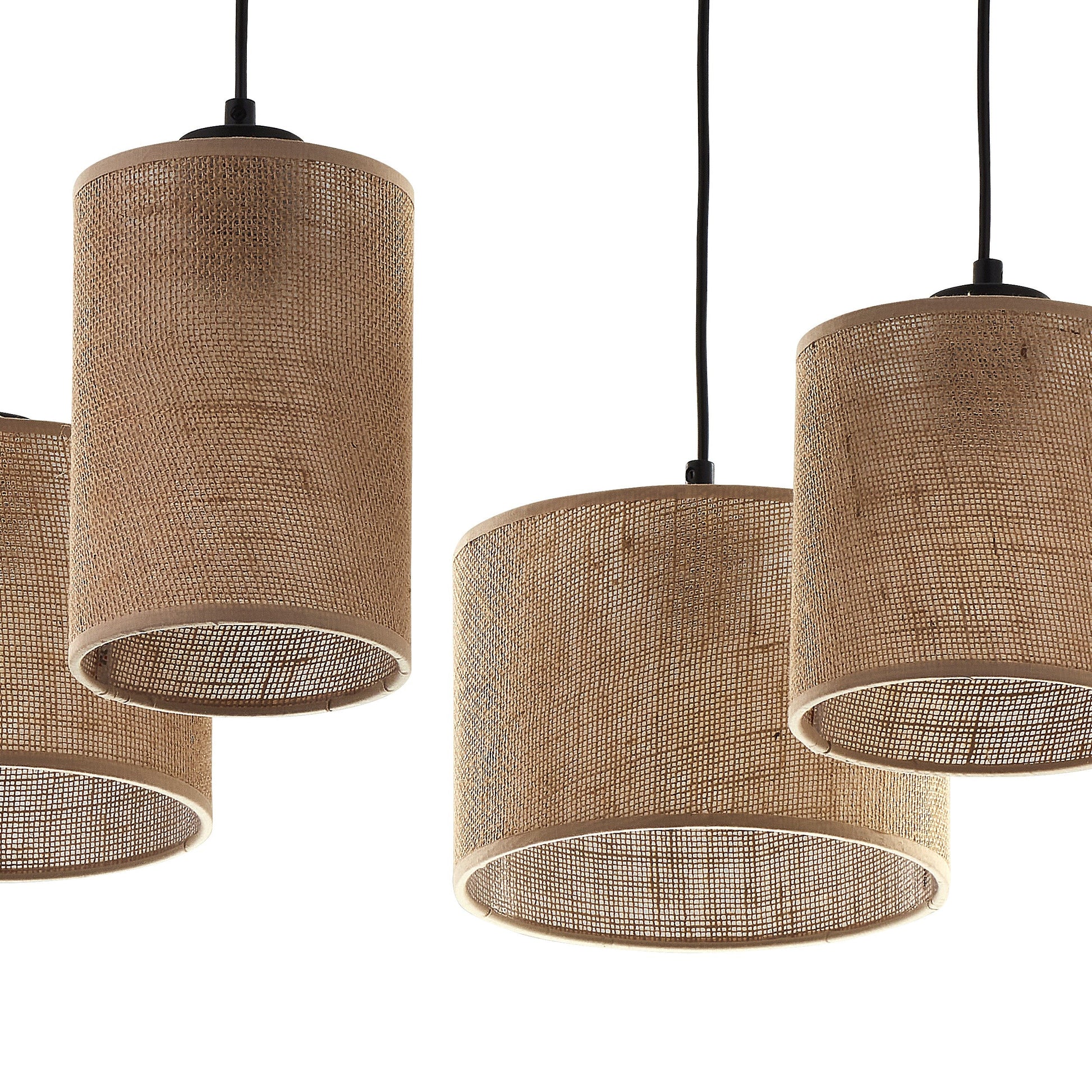 JUTE Natural Pendant  Light 4 LumoCrafts product_type art-noise.myshopify.com jute-natural-pendant-light-4