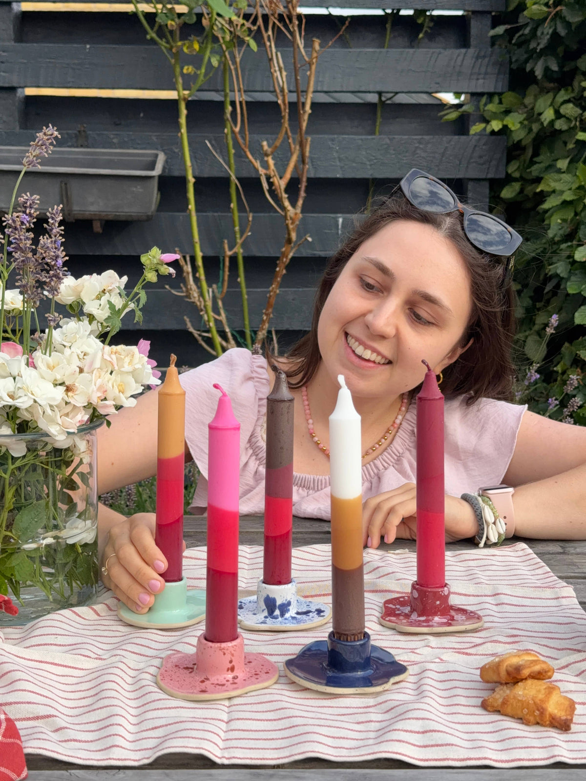 Individual Taper Candles - Autumn Colours
