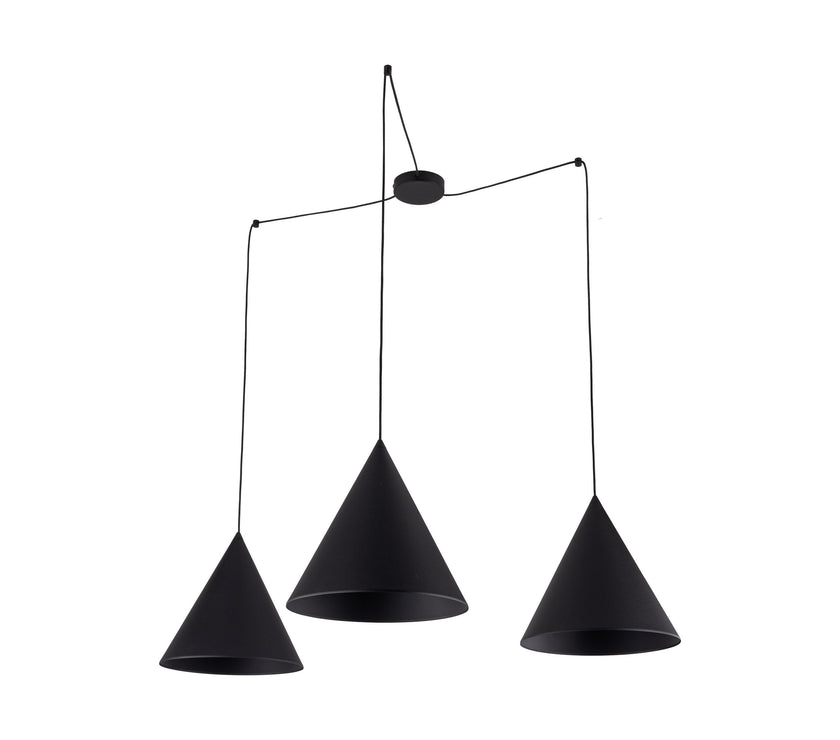 CONO Black Modern Minimalist  Suspension Light 3