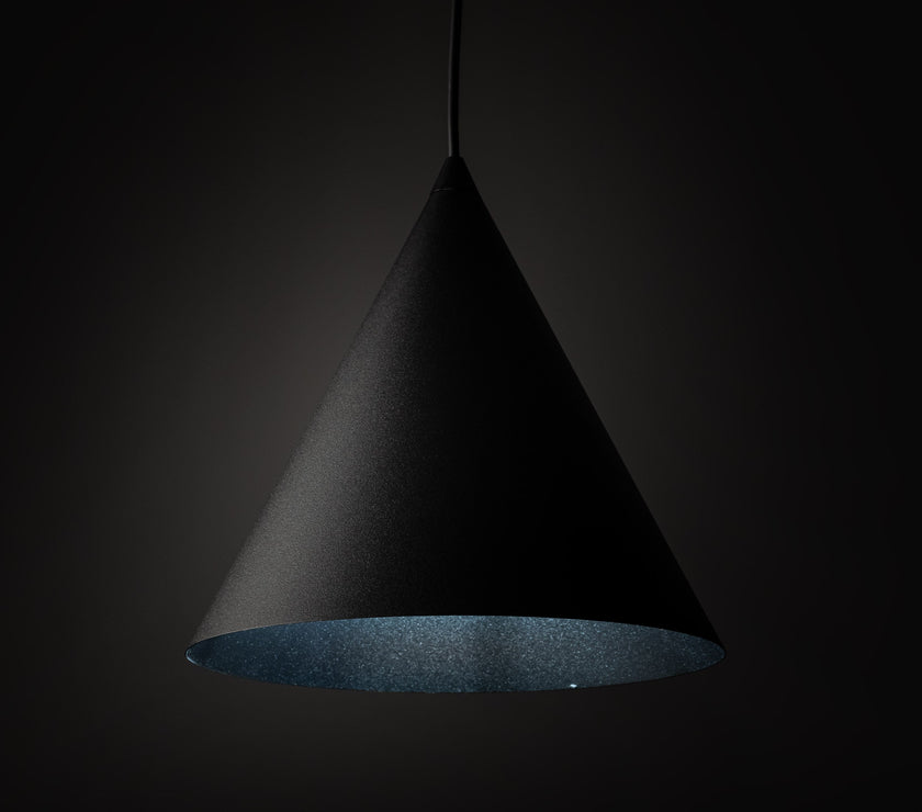 CONO Black  Medium Modern Minimalist Pendant Light