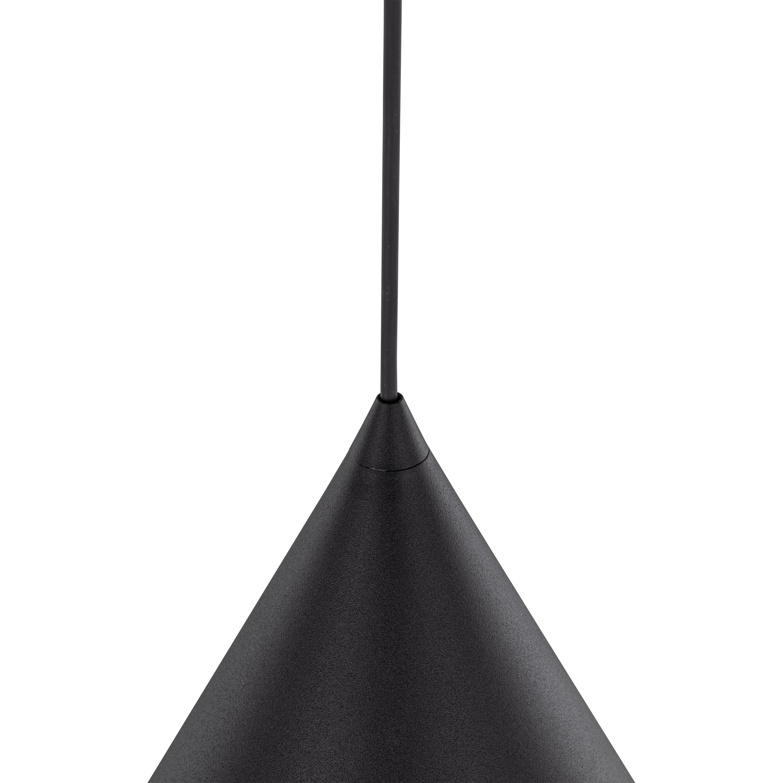 CONO Black  Medium Modern Minimalist Pendant Light